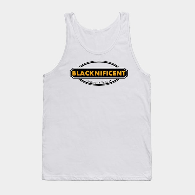 Blacknificent Tank Top by Afroditees